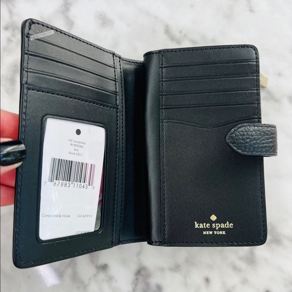 Kate Spade Leila Medium Compact Bifold Wallet - Picture 4 of 5